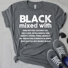 Load image into Gallery viewer, Black Mixed with T-shirt - Available in Various Colours