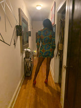 Load image into Gallery viewer, African Print Cotton 2 Piece Shorts and Jacket Suit - Various Colours Available in UK Sizes 8 - 24