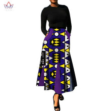 Load image into Gallery viewer, African Print Skirt with Pockets - Various Colours Available - In Sizes UK 8 - 22