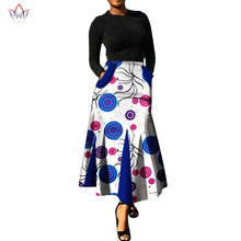 Load image into Gallery viewer, African Print Skirt with Pockets - Various Colours Available - In Sizes UK 8 - 22