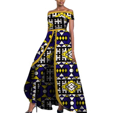 Load image into Gallery viewer, Cotton Off-shoulder Trouser - Skirt - Combo Dress - Various Colours Available in Sizes S - 6XL