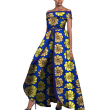 Load image into Gallery viewer, Cotton Off-shoulder Trouser - Skirt - Combo Dress - Various Colours Available in Sizes S - 6XL