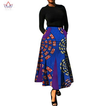Load image into Gallery viewer, African Print Skirt with Pockets - Various Colours Available - In Sizes UK 8 - 22