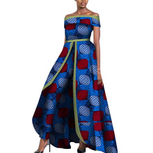 Load image into Gallery viewer, Cotton Off-shoulder Trouser - Skirt - Combo Dress - Various Colours Available in Sizes S - 6XL