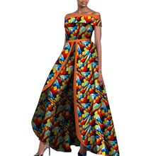 Load image into Gallery viewer, Cotton Off-shoulder Trouser - Skirt - Combo Dress - Various Colours Available in Sizes S - 6XL