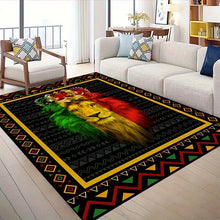 Load image into Gallery viewer, Rasta Lion Rug