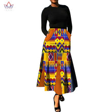 Load image into Gallery viewer, African Print Skirt with Pockets - Various Colours Available - In Sizes UK 8 - 22