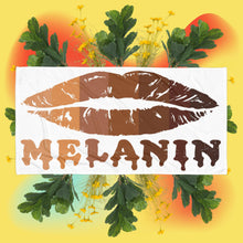 Load image into Gallery viewer, EXCLUSIVE - Melanin Lips Towel - In White - Fast UK Delivery