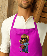 Load image into Gallery viewer, Rasta Bear - Premier Cotton Apron - Various Colours Available - FAST UK DELIVERY