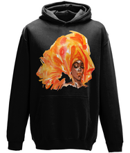 Load image into Gallery viewer, Black Woman in Orange Headwrap - Hoodie  - Various Colours Available - FAST UK DELIVERY