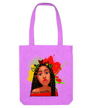 Load image into Gallery viewer, Melanin World Plus Cotton Tote Bag - Available in Various Colours - FAST UK DELIVERY
