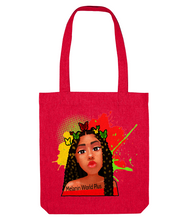 Load image into Gallery viewer, Melanin World Plus Cotton Tote Bag - Available in Various Colours - FAST UK DELIVERY
