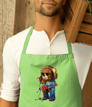 Load image into Gallery viewer, Rasta Bear - Premier Cotton Apron - Various Colours Available - FAST UK DELIVERY