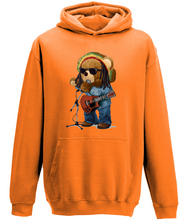 Load image into Gallery viewer, Positive Vibes Rasta Bear Hoodie - Various Colours Available - FAST UK DELIVERY