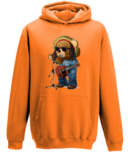 Load image into Gallery viewer, Positive Vibes Rasta Bear Hoodie - Various Colours Available - FAST UK DELIVERY
