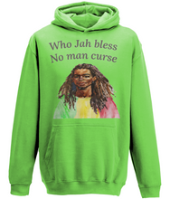 Load image into Gallery viewer, Who Jah Bless No Man Curse Rasta Hoodie - Various Colours Available - FAST UK DELIVERY
