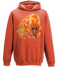 Load image into Gallery viewer, Black Woman in Orange Headwrap - Hoodie  - Various Colours Available - FAST UK DELIVERY