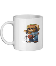 Load image into Gallery viewer, Classic Rasta Bear Ceramic Mug - FAST UK DELIVERY
