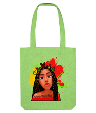 Load image into Gallery viewer, Melanin World Plus Cotton Tote Bag - Available in Various Colours - FAST UK DELIVERY