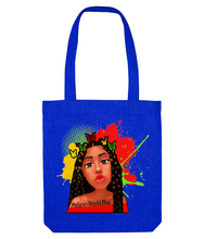 Load image into Gallery viewer, Melanin World Plus Cotton Tote Bag - Available in Various Colours - FAST UK DELIVERY