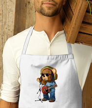 Load image into Gallery viewer, Rasta Bear - Premier Cotton Apron - Various Colours Available - FAST UK DELIVERY