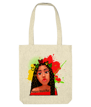 Load image into Gallery viewer, Melanin World Plus Cotton Tote Bag - Available in Various Colours - FAST UK DELIVERY