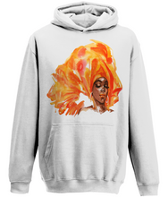 Load image into Gallery viewer, Black Woman in Orange Headwrap - Hoodie  - Various Colours Available - FAST UK DELIVERY