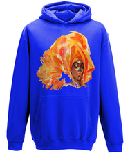 Load image into Gallery viewer, Black Woman in Orange Headwrap - Hoodie  - Various Colours Available - FAST UK DELIVERY