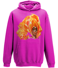Load image into Gallery viewer, Black Woman in Orange Headwrap - Hoodie  - Various Colours Available - FAST UK DELIVERY