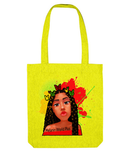 Load image into Gallery viewer, Melanin World Plus Cotton Tote Bag - Available in Various Colours - FAST UK DELIVERY