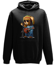 Load image into Gallery viewer, Positive Vibes Rasta Bear Hoodie - Various Colours Available - FAST UK DELIVERY