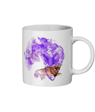 Load image into Gallery viewer, Black Woman in Purple Headwrap Ceramic Mug - FAST UK DELIVERY