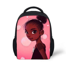Load image into Gallery viewer, Children's Black Girl Magic Backpack - Design G