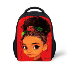 Load image into Gallery viewer, Children's Black Girl Magic Backpack - Design L