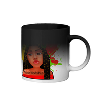 Load image into Gallery viewer, Magic Colour Changing Melanin World Plus Ceramic Mug - FAST UK DELIVERY
