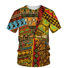 Load image into Gallery viewer, Kids African Print Unisex T-shirt B - Age 3 -14 Years
