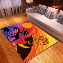 Load image into Gallery viewer, Woman of Africa Rug E - Various Sizes Available
