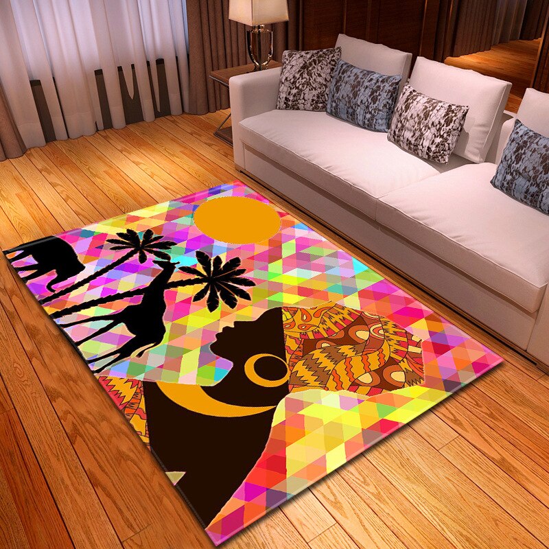 Woman of Africa Rug H - Various Sizes Available