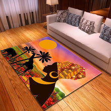 Load image into Gallery viewer, Woman of Africa Rug A - Various Sizes Available
