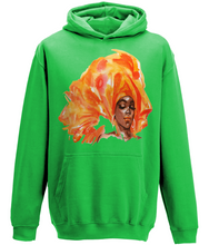 Load image into Gallery viewer, Black Woman in Orange Headwrap - Hoodie  - Various Colours Available - FAST UK DELIVERY