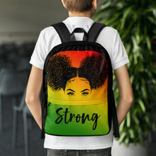 Load image into Gallery viewer, EXCLUSIVE Strong - Afro Puffs Backpack