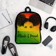 Load image into Gallery viewer, EXCLUSIVE Black & Proud - Afro Puffs Backpack