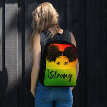 Load image into Gallery viewer, EXCLUSIVE Strong - Afro Puffs Backpack