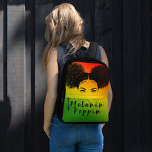 Load image into Gallery viewer, EXCLUSIVE Melanin Poppin - Afro Puffs Backpack