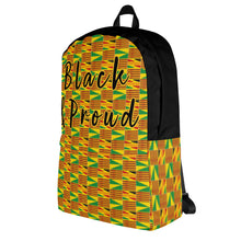 Load image into Gallery viewer, EXCLUSIVE Dashiki Print Black and Proud Backpack
