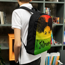 Load image into Gallery viewer, EXCLUSIVE Strong - Afro Puffs Backpack