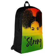 Load image into Gallery viewer, EXCLUSIVE Strong - Afro Puffs Backpack