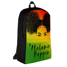 Load image into Gallery viewer, EXCLUSIVE Melanin Poppin - Afro Puffs Backpack
