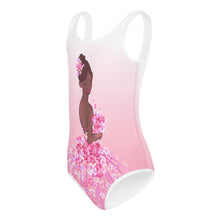 Load image into Gallery viewer, EXCLUSIVE - Pink Nubian Flower Girl Swimming Costume - FAST UK DELIVERY