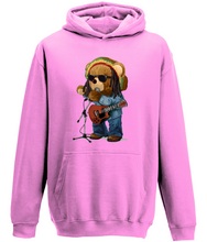 Load image into Gallery viewer, Positive Vibes Rasta Bear Hoodie - Various Colours Available - FAST UK DELIVERY